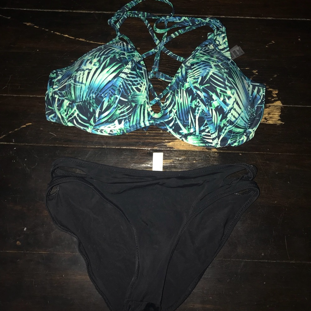 pink swim! bottoms are m